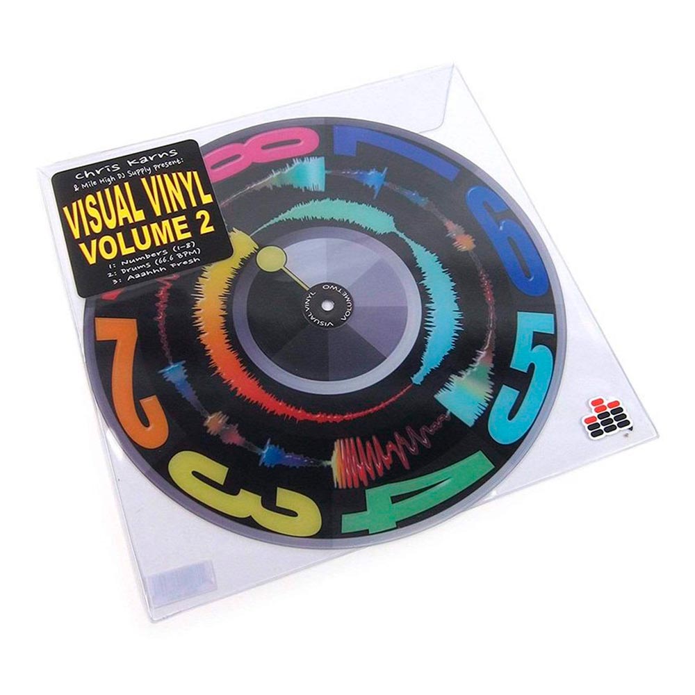 Visual Vinyl By Chris Karns CLEAR VOL. 2 SCRATCH RECORD 12″ (Cada uno) Visual Vinyl By Chris Karns CLEAR VOL. 2 SCRATCH RECORD 12″ (Cada uno)