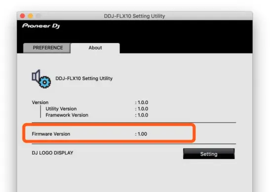 Cómo actualizar el firmware del Pioneer DJ DDJ-FLX10 paso a paso 2 Pioneer FLX10 - Comprueba la versión del firmware