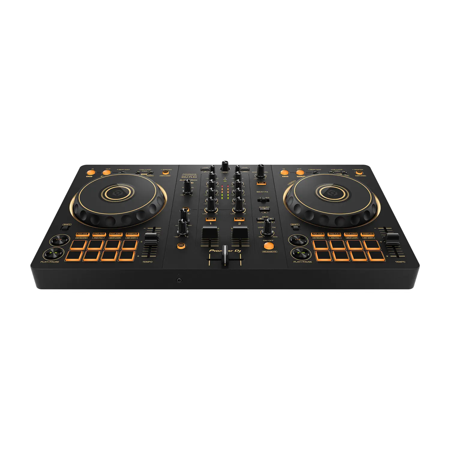 Pioneer DJ DDJ-FLX4-N - Controlador DJ para Rekordbox y Serato (Gold) Pioneer DJ DDJ-FLX4-N - Controlador DJ para Rekordbox y Serato (Gold)