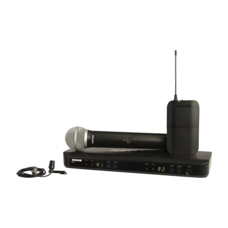 Shure BLX1288/CVL Sistema de microfono dual de mano y solapa
