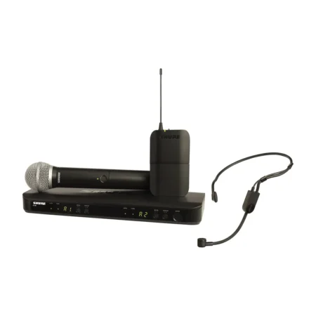Shure BLX1288/PGA31 Sistema de microfono dual de mano y headset