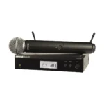 Shure BLX24R/SM58 Sistema de micrófono inalámbrico de mano 1 Shure BLX24R/SM58 Sistema de micrófono inalámbrico de mano