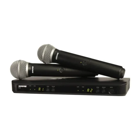Shure BLX288/PG58 Sistema de micrófono inalámbrico doble de mano