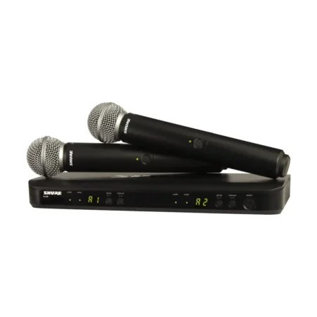 Shure BLX288/SM58 Sistema de micrófono inalámbrico doble de mano