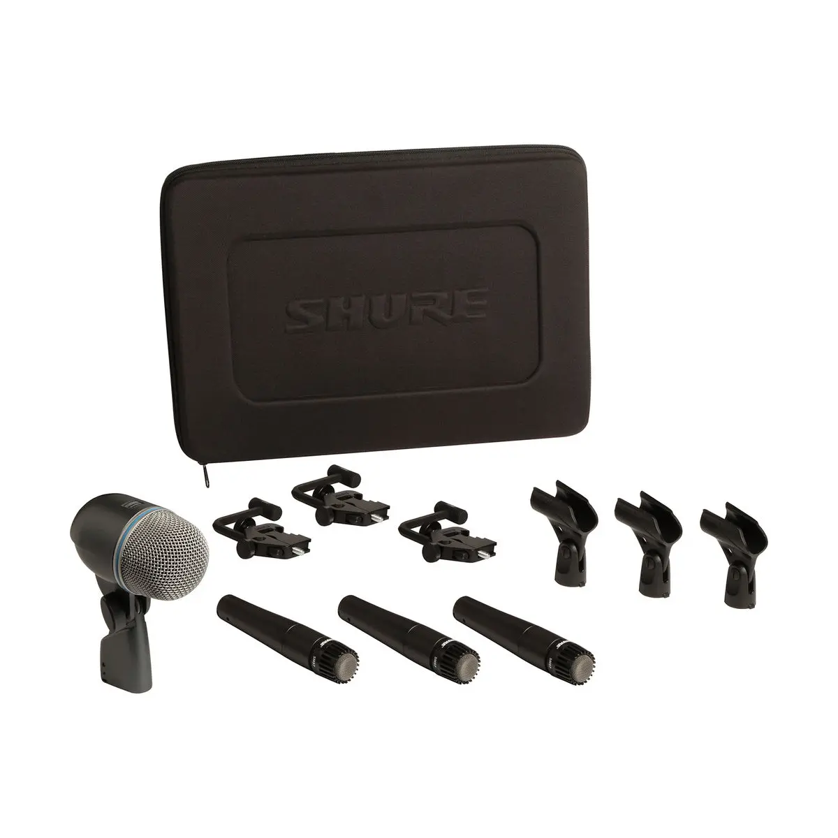 Shure DMK57-52 Kit de micrófono para batería Shure DMK57-52 Kit de micrófono para batería