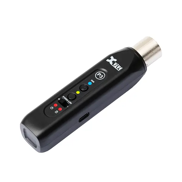 Xvive P3 Receptor de Audio Bluetooth XLR para Mezcladoras y Parlantes Activos Xvive P3 Receptor de Audio Bluetooth XLR para Mezcladoras y Parlantes Activos