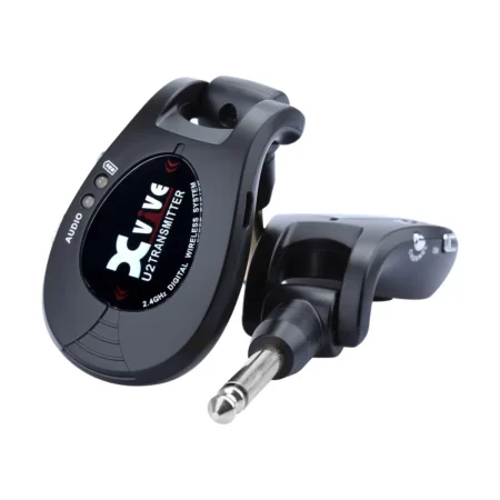 Xvive U2 Sistema inalámbrico digital para guitarras eléctricas (Negro)