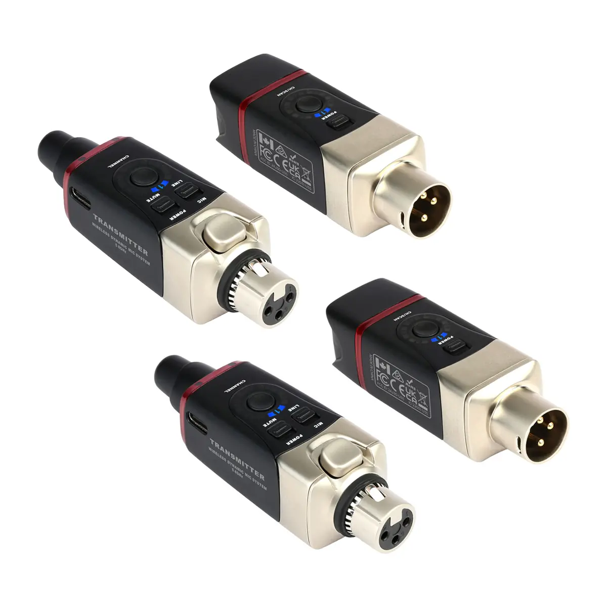 Xvive U35D Sistema inalámbrico dual para micrófonos dinámicos Xvive U35D Sistema inalámbrico dual para micrófonos dinámicos
