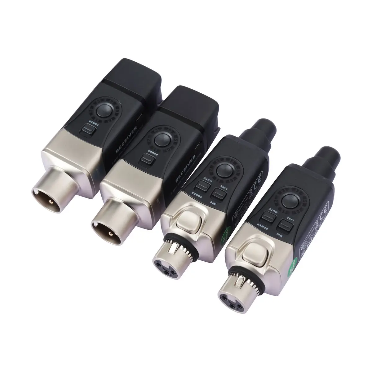 Xvive U3D Sistema de audio inalámbrico doble para micrófonos dinámicos y monitores activos Xvive U3D Sistema de audio inalámbrico doble para micrófonos dinámicos y monitores activos