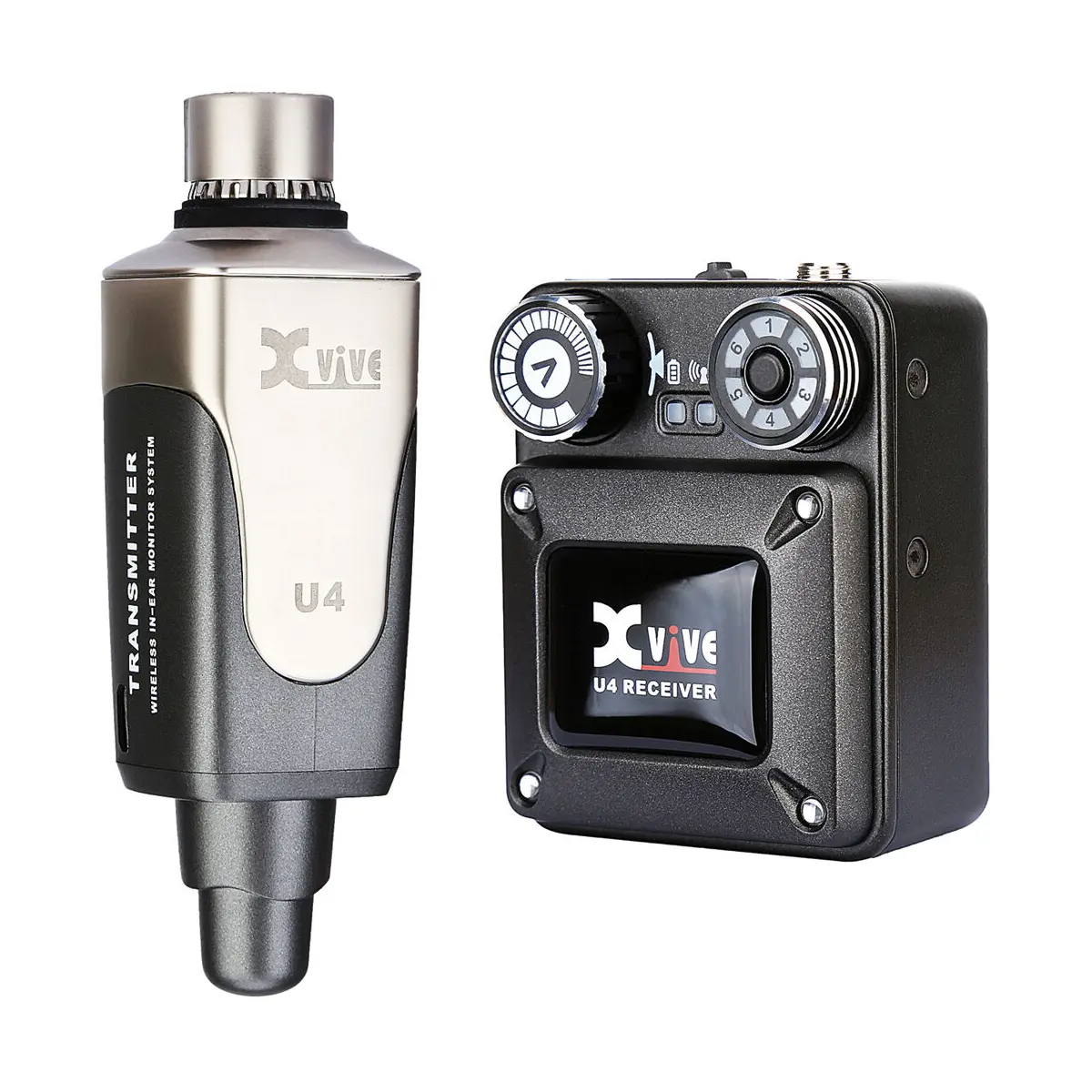 Xvive U4 Sistema de monitorización intraauricular inalámbrico con un receptor Xvive U4 Sistema de monitorización intraauricular inalámbrico con un receptor