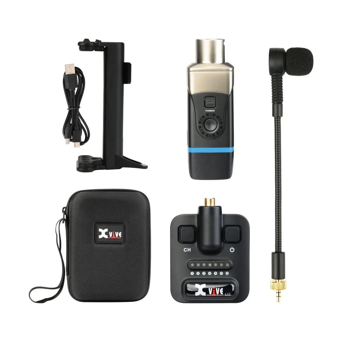 Xvive U8 Sistema inalámbrico para guitarra acústica Xvive U8 Sistema inalámbrico para guitarra acústica